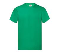 Fruit of the Loom Men's Original T-Shirt in Green | Size: 2XL Fruit Of The Loom Green 2XL