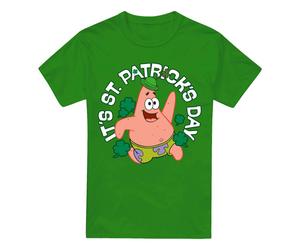 (XXL, Kelly Green) SpongeBob SquarePants Mens It's St Patrick's Day T-Shirt