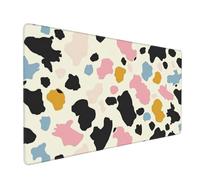 XXL Large Gaming Mouse Pad, 35.4 x 15.7 inches, with Non Slip Rubber Base, Extended Keyboard Pad for Home Computer Office Workstations, Large Laptop Mouse Pads Colored Spots