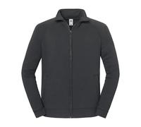 (XXL, Light Graphite) Fruit Of The Loom Unisex Adult Iconic Premium Sweat Jacket