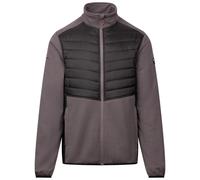 Trespass Men's Hanlonton Fleece AT200 Hybrid Jacket in Mid Grey | Size: 2XL Trespass Mid Grey 2XL