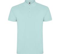 (XXL, Mint Green) Roly Mens Star Short-Sleeved Polo Shirt