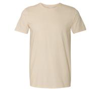 (XXL, Natural) Gildan Mens Short Sleeve Soft-Style T-Shirt