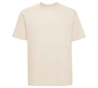 (XXL, Natural) Russell Mens Ringspun Cotton Classic T-Shirt