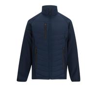 (XXL, Navy/Ash) Regatta Mens Full Zip Padded Jacket