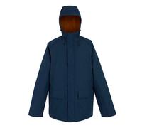 (XXL, Navy Blue/Glazed Ginger) Regatta Mens Savon Insulated Waterproof Jacket