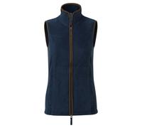 (XXL, Navy/Brown) Premier Womens/Ladies Artisan Fleece Gilet