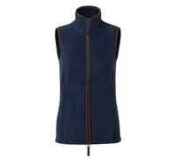 (XXL, Navy/Brown) Premier Womens/Ladies Artisan Fleece Gilet