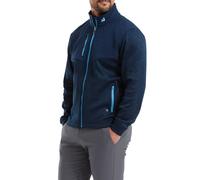 (XXL, Navy) Footjoy Mens ThermoSeries Hybrid Moisture Wicking Stretch Golf Jacket