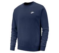 (XXL, Navy) Nike Mens Club Logo Crew Neck Sweatshirt