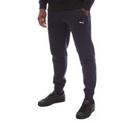 (XXL, Navy) Puma Mens Logo Cuffed Ankle Jogging Bottoms