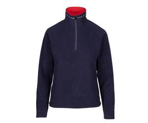 (XXL, Navy/Red) Trespass Womens/Ladies Skylar Fleece Top