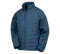 (XXL, Navy/Royal Blue) Result Womens/Ladies Compass Soft Shell Jacket