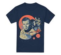 (XXL, Navy) Star Trek Mens Poster T-Shirt