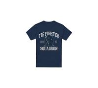 (XXL, Navy) Star Wars Mens Tie Fighter Squadron T-Shirt