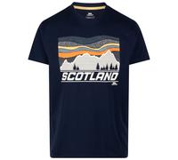(XXL, Navy) Trespass Casual Printed T-shirt - Peri