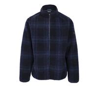 Trespass Mens Epperstone AT400 Checked Fleece - Navy - XXL - Navy - 100% Polyester
