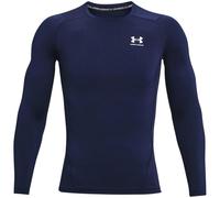 (XXL, Navy/White) Under Armour Mens HeatGear Base Layer Top
