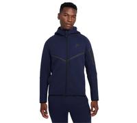 (XXL, Obsidian Blue/Black) Nike Mens Tech Chevron Full Zip Hoodie