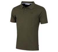 Calvin Klein Mens Campus Coastal Polo Shirt - Olive Green - XXL