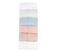 (XXL, Optic White/Light Sand/Light Blue/Dusty Pink/Pale Mint) Brave Soul Mens Short-Sleeved Polo Shirt (Pack of 6)