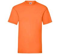 (XXL, Orange) Fruit of the Loom Mens Valueweight T-Shirt