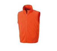 (XXL, Orange) Result Core Adults Unisex Microfleece Gilet