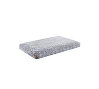 XXL Orthopedic Fluffy Dog Bed with Removable Cover, Grey Ombré