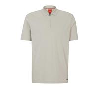 (XXL, Pastel Grey) Hugo Boss Mens Fabric Polo Shirt