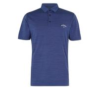 (XXL, Peacoat) Callaway Mens Herringbone Golf Polo Shirt