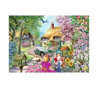 The House of Puzzles - Best Friends Jigsaw - Big 500 Piece Jigsaws For Adults, Extra Large Pieces, Artist Illustrated, Scenic Landscape, Deluxe Puzzle Gifts