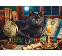 XXL Pieces - Black Cat by Candlelight
