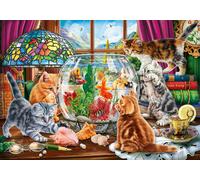 XXL Pieces - Kittens and the Aquarium