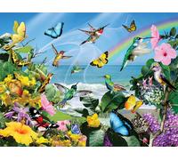 XXL Pieces - Lori Schory - Hummingbirds at the Beach