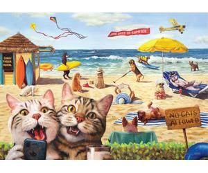 XXL Pieces - No cats allowed by Lucia Heffe