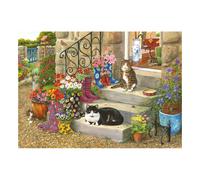 The House Of Puzzles, Puss 'n' Boots, Big 500 Piece Jigsaw Puzzle, Multi