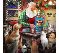 XXL Pieces - Santa and His Pets