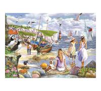 The House Of Puzzles, Sea Shore Breezes, Big 500 Piece Jigsaw Puzzle, Multi