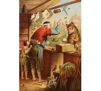 XXL Pieces - The Wolf and the Seven Young Kids, illustration by Carl Offterdinger