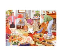 The House of Puzzles Where are my Glasses? Jigsaw - Big 500 Piece Jigsaws For Adults, Extra Large Pieces, Artist Illustrated, Scenic Landscape, Deluxe Puzzle Gifts