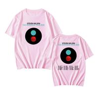 (XXL, pink) Steven Wilson The Overview Tour 2025 T-shirt New Fashion Graphic Print Tshirt Cotton Men Women Summer T Shirt Unisex Streetwear