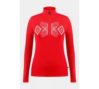 XXL Poivre Blanc Womens Adele Knit Pullover Mid Red Size