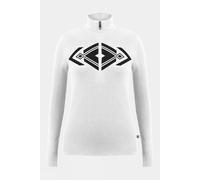 XXL Poivre Blanc Womens Kitty Knit Sweatshirt White Size