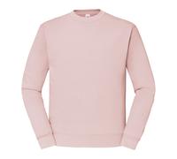 (XXL, Powder Rose) Fruit Of The Loom Mens Classic 80/20 Set-in Sweatshirt