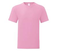 (XXL, Powder Rose) Fruit Of The Loom Mens Iconic T-Shirt
