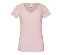 (XXL, Powder Rose) Fruit of the Loom Womens/Ladies Iconic 150 T-Shirt