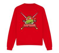 (XXL, Red) Teenage Mutant Ninja Turtles Unisex Adult Since 1984 Raphael Sweatshirt