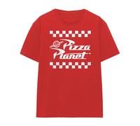 (XXL, Red) Toy Story Womens/Ladies Pizza Planet Takeaway Logo T-Shirt