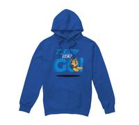 (XXL, Royal Blue) Paw Patrol Mens Ready Set Go! Chase Hoodie