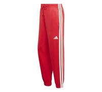 (XXL, Ruby Red) Adidas Unisex Adult Stadium 3 Stripes Tapered Joggers